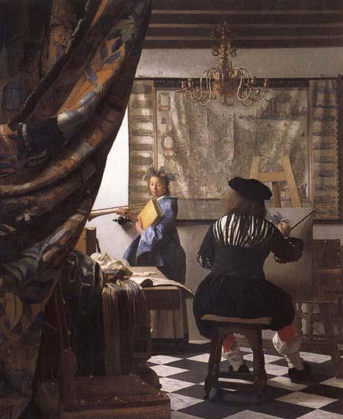 Jan Vermeer The Art of Painting